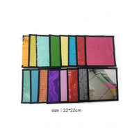 16 Pieces Colorful Sensory Tactile Mat Set Safe Textured Sensory Panels Sturdy Portable for Toddlers, Classroom