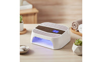 LED Nail Lamp Fast Curing Gel Nail Lamp with Smart Sensor Dryer Dual Wavelength Touch Control for Manicurists, Home DIY