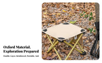 Portable Fishing Stool Easy Setup Outdoor Foldable Stool Multi-Use Foldable Fishing Chair for Tourists, Campers, Camping, Picnics, Beach