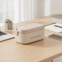 Electric Electric Heated Lunch Box Compact Electric Lunch Box with Stainless Steel Container Portable Food Warmer for Commuters