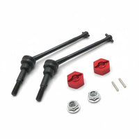 1/12 Scale RC Car Front Drive Shaft Steel Construction High Durability Universal for Rough Terrain
