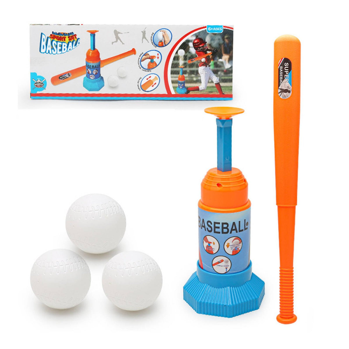 Indoor and Outdoor Play Kids Baseball Er Parent-Child Interaction Kids Baseball Er Set Steady Pitches for Youngsters, Beginners, Park