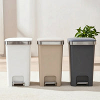 Step Trash Can Removable Pedal Bin Stable for Bedroom, Dorm Room