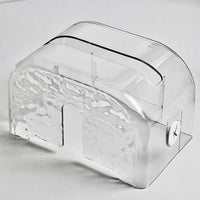 Office Desk Tissue Box for Home Office, Waterproof Wipes Dispenser for Kitchen Wipes, Wall Mounted Acrylic Tissue Boxes, Facial Tissue Holder