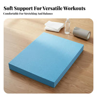 Mindfulness Stability Pad Versatile Stability Training Pad Cushioned Foam Mat Shock Absorbing Foam Rubber Foam Block Easy To