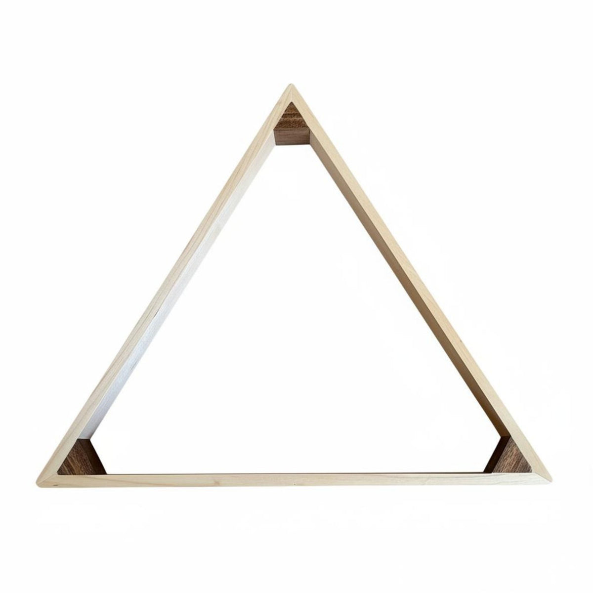 Professional Grade Solid Wood 8-Ball Rack Long-Lasting Pool Ball Triangle Rack Polished Finish Game Room Equipment Universal Fit for Bar