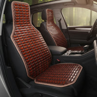 Backrest Cushion Breathable Cushion with Bamboo Slats Cooling for Drivers, Commuters, Road Trips