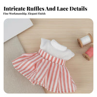 16cm Doll Dress Stylish Design BJD Doll Outfit Fashionable Designs Miniature Fashion Dress for Girls, Kids, Display