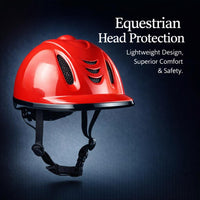 Riding Helmet Horse Riding, Horse Riding Helmet for Lessons, Ventilated Horse Riding Helmet, Head Gear Women Men, Young Equestrian Riding Helmet