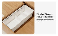 6 Pieces Adjustable modular divider personalizedizable Layout Drawer Organizer