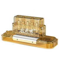DIY Crafting 5-Hole Puncher Easy Press Loose-Paper Hole Punch Precise Punching for Artisan S, Students, Scrapbooking, Classroom, Study Room