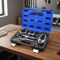 Ball Joint Extractor Kit with Carrying Case Strong Impact Resistance Ball Joint Removal Tool Portable for Mechanics, Garage, Workshop