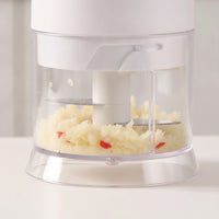 Manual Garlic Chopper Stainless Steel Kitchen Tool Easy to Use for Home Cooks