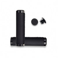 Leather Handlebar Grips Comfortable Lock-on Grips Soft Breathable for Cyclists, Commuter Bikes, Road Riding