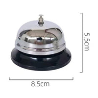 Call Bell with Metal Dome Shiny Reception Summoning Device Receptionists
