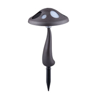 Solar mushrooms Lamp with Ground Stake Sun-Powered Garden Lamp Cute Figurine Lights for Patio
