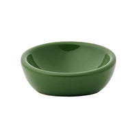 Easy to Clean Tilted Ceramic Cat Bowl Dishwasher Safe Ceramic Bowl with Wood Stand Slanted Cat Food Dish for Cats, Dogs, Small Pets