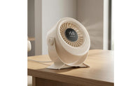 150-Speed Rechargeable Desk Fan Detachable Grille Desktop Fan Touch Control Home Cooling 3600 mAh