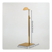Adjustable-Height Handbag Display Stand Freestanding Purse Display Stand Metal Handbag Holder Countertop for Boutiques, Photographers, Retail Stores, Closets, Live Broadcasting