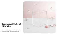 Clear Drawer Box Transparent Design Cosmetic Organizer Easy to Clean for Bedroom