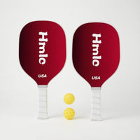 2 Pieces Beginner Pickleball Paddle Set with Balls Sturdy Pickleball Paddle with Balls Complete Racket Comfortable for Adults, Families, Recreational Play