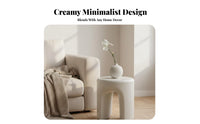 Nordic Design Arched Leg Stool Modern Minimalist Household Furniture Multi-Functional Side Table Multifunctional for Apartment Dwellers, Interior Design Enthusiasts, Living Room, Entryway, Small Areas, Bedroom