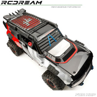 RCDream 1/8 RC Car Roof Aero Wing Upgrade Part for MJX H8P