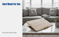 Reading Stand, Adjustable Wooden Book Rack, Ergonomic Writing Board, Posture Support for Students, Adults, Educators