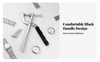 Watch Band Removal Pliers Easy to Use Watch Link Pin Remover Bracelet Pin Remover Adjustable Long-Lasting for DIY Hobbyists