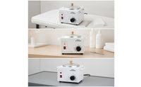 Single Warmer Easy to Use Warmer with Lid Overheating Protection Appliance for Beauticians, Salons