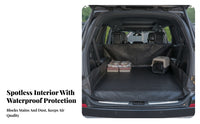 Non-Slip Cargo Liner Car Trunk Liner Mat Adjustable Straps Waterproof Trunk Mat Year-Round Vehicle Accessory