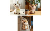 Soft Sheep Keychain Soft Sheep Pendant with Cute Soft Bag Charm for Girls, Kids, Backpack, Handbag