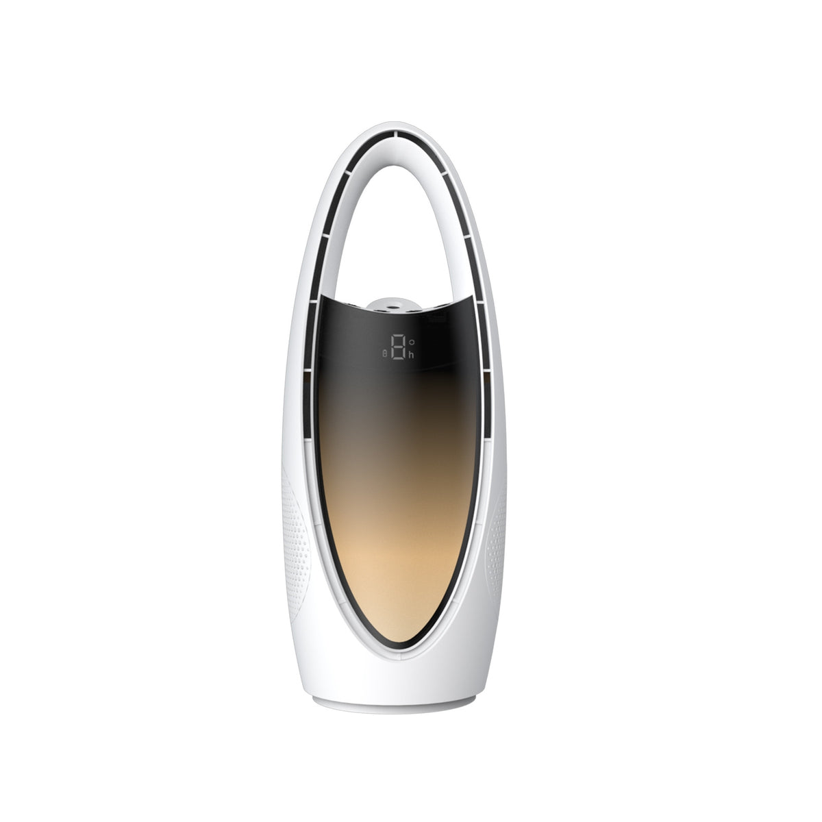 Bladeless Fan with Humidifier Vertical Fan with Night Light Portable for Bedroom, Living Room
