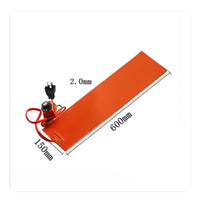 Multiple Use Shapes Guitar Side Bending Heat Pad Dual Voltage Fretboard Heating Pad for Luthiers, Workshop