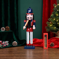 Baseball Nutcracker Decorative Wooden Nutcracker Sporty Figurines for Sports Fans, Collectors, Mantel