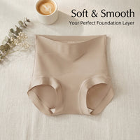 Women's High Waist Seamless Knickers for Invisible Fit, Postpartum Essentials Multipack with Gusset Panel