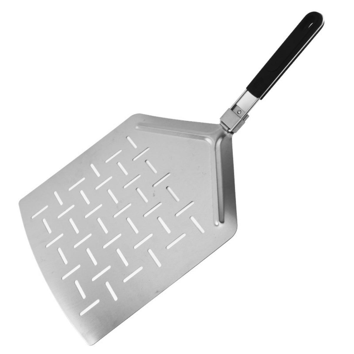 Perforated Pizza Peel Compact Folding Pizza Peel Rust-Resistant for Home Cooks