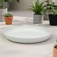 Plant Pot Saucer in Simple Style, Thickened Flower Pot Tray for Gardening Accessories, Indoor and Outdoor Plant Saucer, 15cm Base Diameter