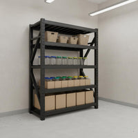 Freestanding Warehouse Shelving Thickened Steel Multi-Tier Metal Rack