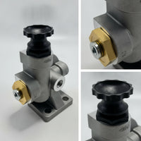 gas Filter Head Manual Petroleum Pump with Knob Heavy-Duty for Machinery Technicians, Machinery Engine Maintenance
