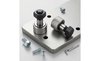 Needle Roller Cam Follower Silver and Black Cam Follower Bearing Stud Mounted Roller Bearing Corrosion Resistant