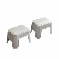 cushionedded Step Stool multipurpose Rectangular cushionedded Footstool Multifunctional