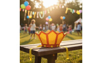 Performance Prop Tang Sanzang Hat Cartoon Design Chinese Monk Crown Yellow Pointed Crown Hat for Children, Cosplayers, Stage Performances, Festivals, Parties, Photo Shoots