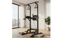 Multi Exercise Station Triangular Grip Handles Pull up Station Freestanding Standalone Standing Pull up Bar