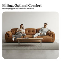 CumulusShaped Couch Retro aesthetic Lowoutline Cumulus Couch Plush Comfort Sofa for Homeowners, Apartment Dwellers, Small Spaces, Bedroom