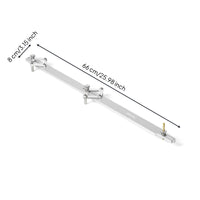 guitars center Line Ruler Accurate Measurement Neck Alignment Ruler Easy to Use Guitar Neck Reset Gauge for Instrument Making