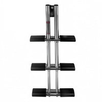 Anti-Slip Boat Boarding Ladder Compact Stainless Steel Boat Ladder Easy Storage Marine Accessory for Yachts