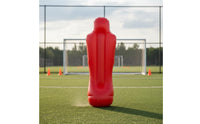 Inflatable Football Figure Portable Inflatable Human Figure Water Filled Base Training Punch Pillar for Beginners, Kids