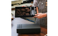 Coffee Grounds Drawer Knocks Box Drawer Vented Coffee Grounds Container with Handle for Baristas