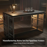 frame-exposedFrame Sofa and Table Group warehouse-inspired design & aesthetic business-grade Furniture Sturdy Construction Lounge Seating for Interior Designers, Coffee Shop, Bar, Gym
